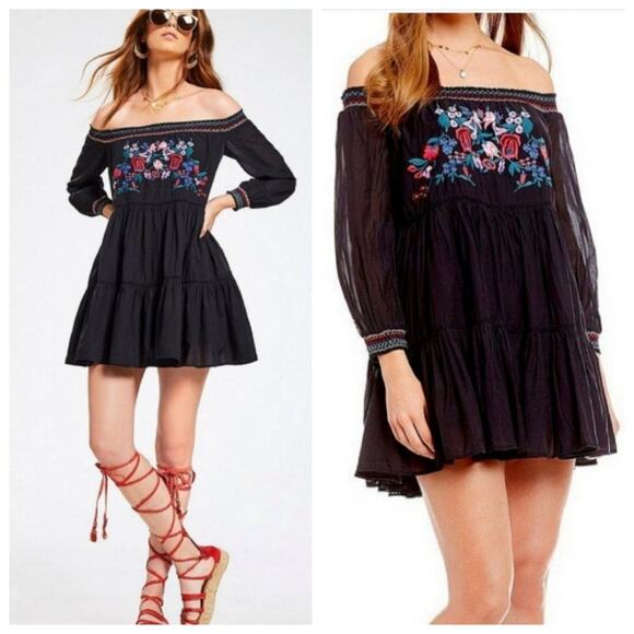 Free People Sunbeam Boho Dress - Picture 1 of 12